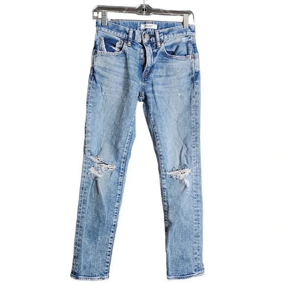 MOUSSY VINTAGE Billings Skinny Denim Jeans Blue Size 25 - Picture 6 of 10